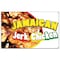 Signmission Jamaican Jerk Chicken Banner Concession Stand Food Truck Single Sided B-60 Jamaican Jerk Chicken19 - alternate 1